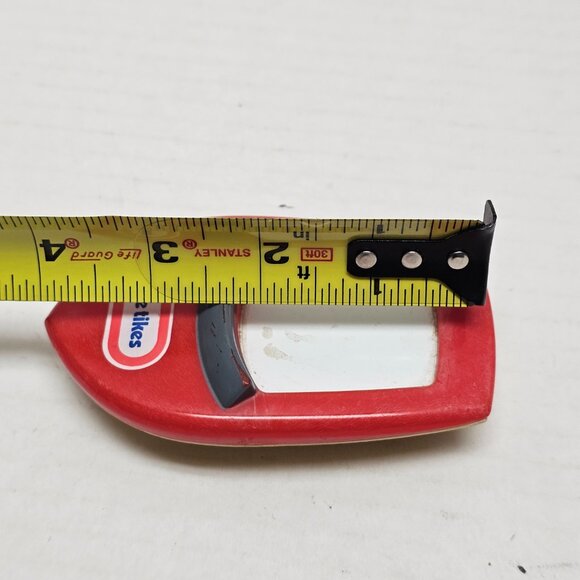 Vintage Mini Little Tikes Dollhouse Red Boat Green Tractor Doll House Furniture - Picture 5 of 11